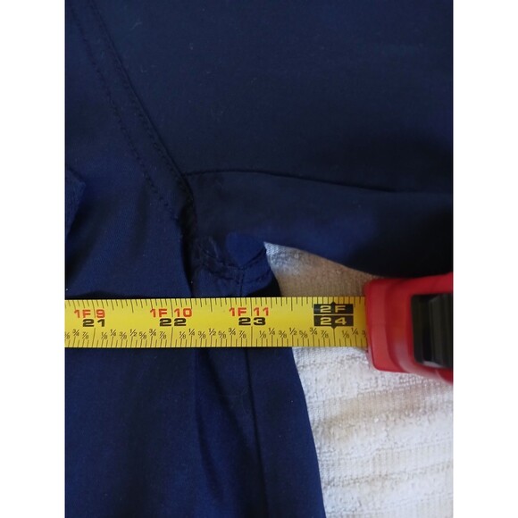 Lane Bryant Womens Blue Waterfall Open Front 14/16 Draped Cardigan Office Casual - Picture 13 of 16